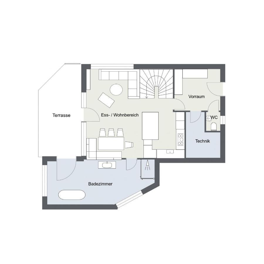 Hillside Chalet Kreischberg Sankt Lorenzen ob Murau Bagian luar foto